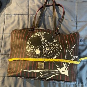 Dooney & Bourke Disney nightmare before Christmas large tote